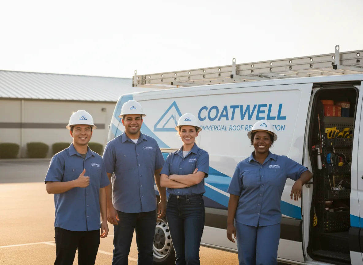 Commercial roof coating company in Loyal, OK